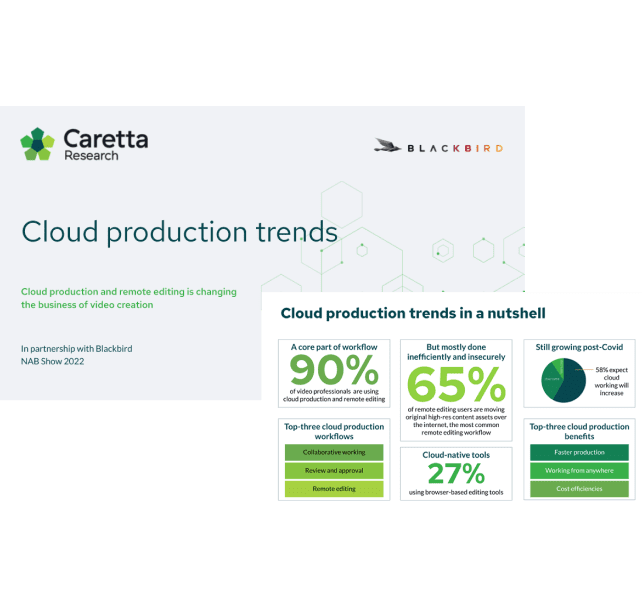 Cloud production trends NAB report 