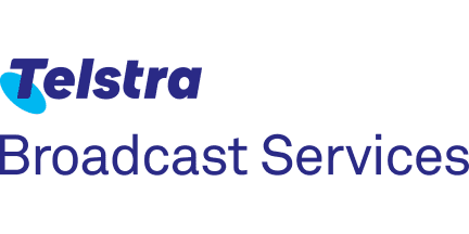 Telstra Broadcast services logo