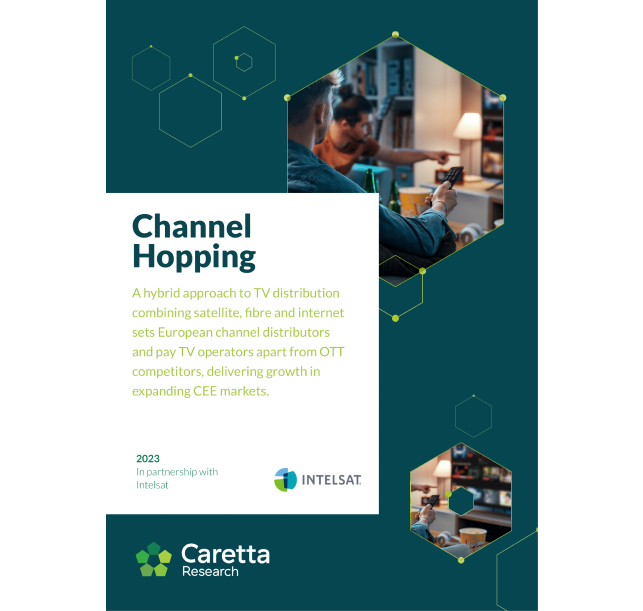 Channel hopping: a hybrid approach to TV distribution