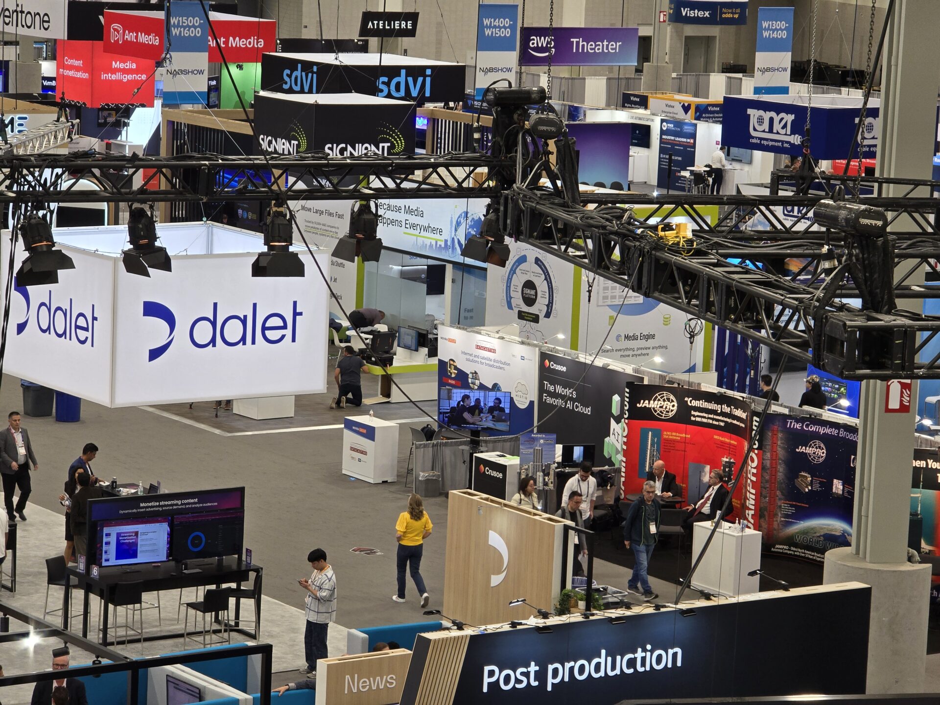 NAB 2025 Showfloor overview